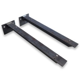 Mobile Preview: 2 Konsolenträger aus Stahl für Waschtischplatten